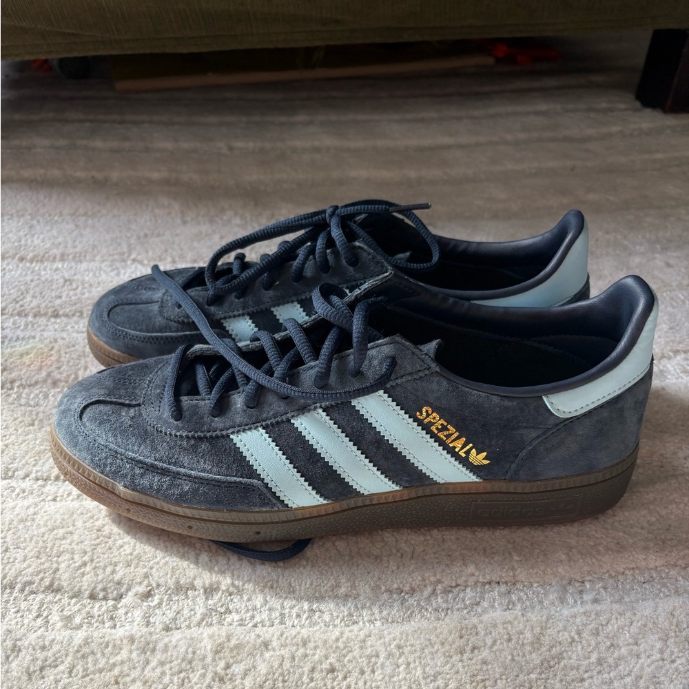 Adidas Spezial Navy and Light Blue Sneakers
